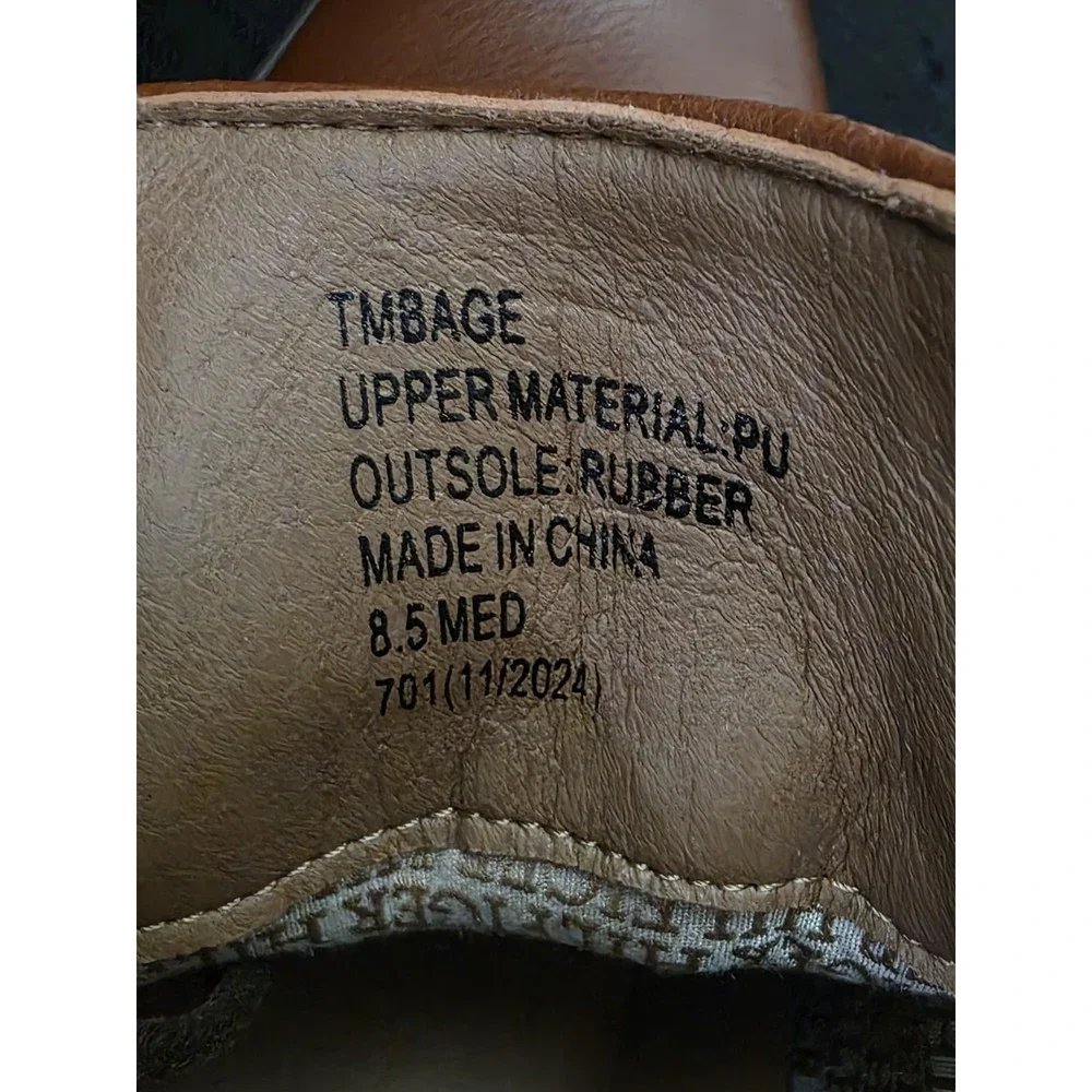 Tommy‎ Hilfiger Bage men's brown chukka boots Size 8.5 MED